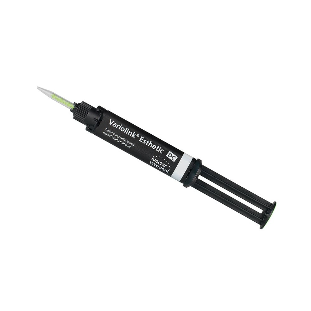 Ivoclar Vivadent 666119 Variolink Esthetic DC Dual Cure Adhesive Cement Syringe 5 Gm Neutral Ivoclar Vivadent 666119 Variolink Esthetic DC Dual Cure Adhesive Cement Syringe 5 Gm Neutral